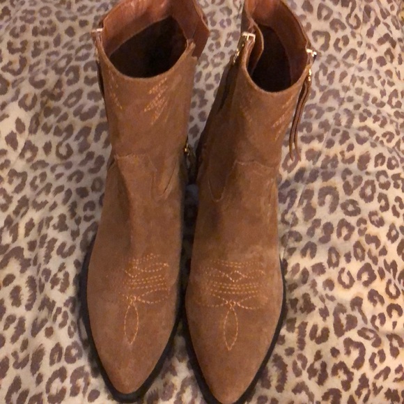 sam edelman tan suede boots